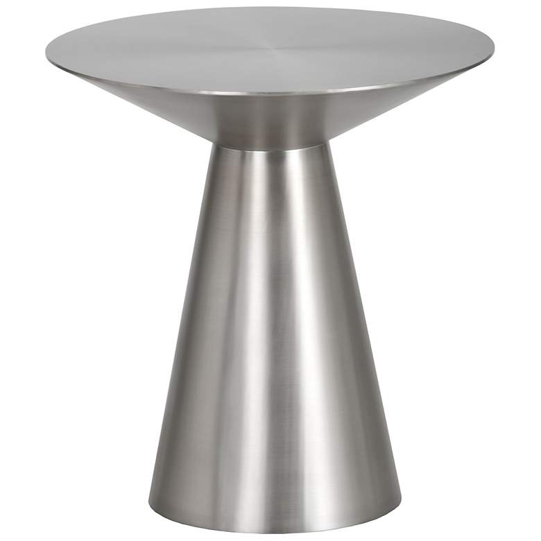 Image 2 Sunpan Carmel End Table Stainless Steel more views