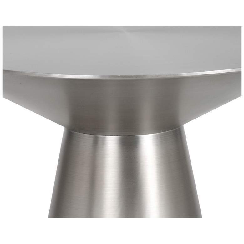 Image 3 Sunpan Carmel End Table Stainless Steel more views
