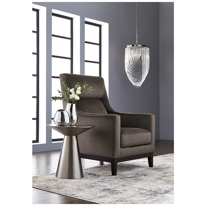 Image 5 Sunpan Carmel End Table Stainless Steel more views