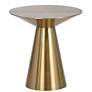 2_Sunpan Carmel End Table Yellow Gold more views