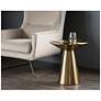 4_Sunpan Carmel End Table Yellow Gold more views