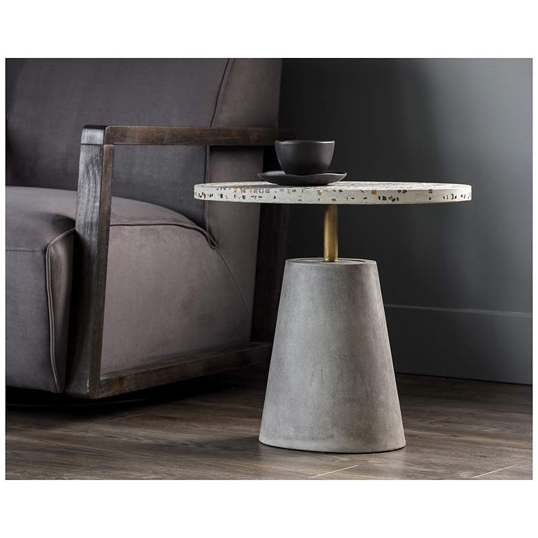 Image 4 Sunpan Carment Side Table more views