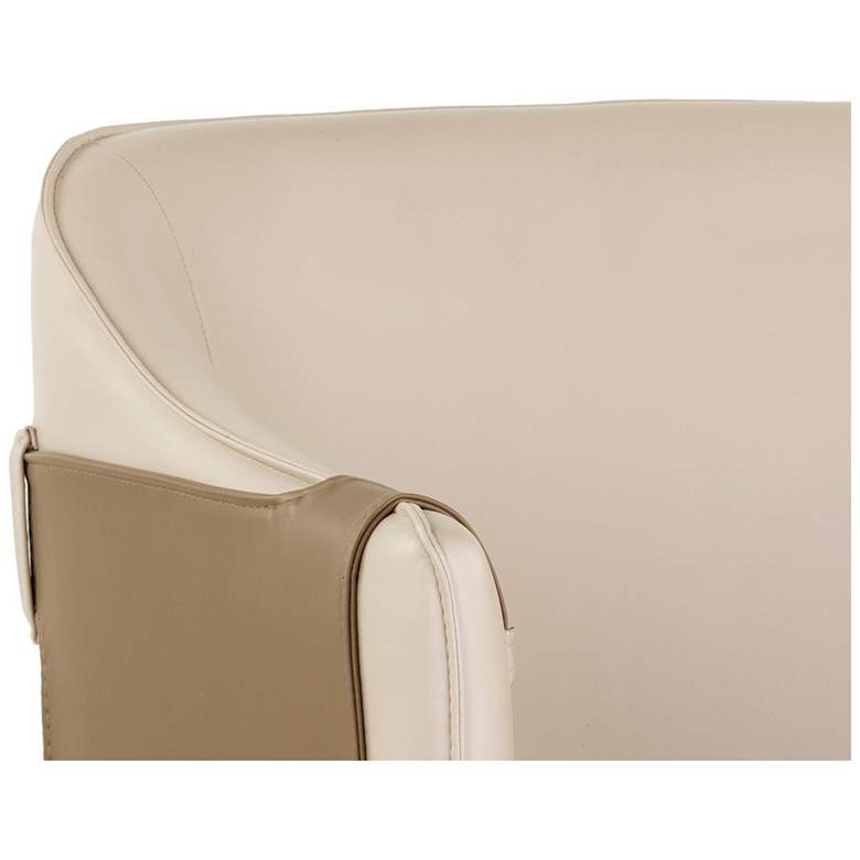 Image 7 Sunpan Carter Dining Armchair Napa Beige and Napa Tan more views
