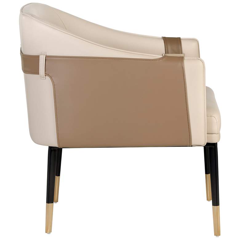 Image 4 Sunpan Carter Lounge Chair Napa Beige and Napa Tan more views