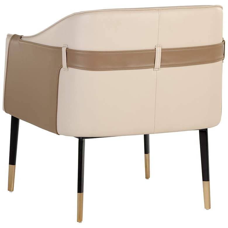 Image 5 Sunpan Carter Lounge Chair Napa Beige and Napa Tan more views