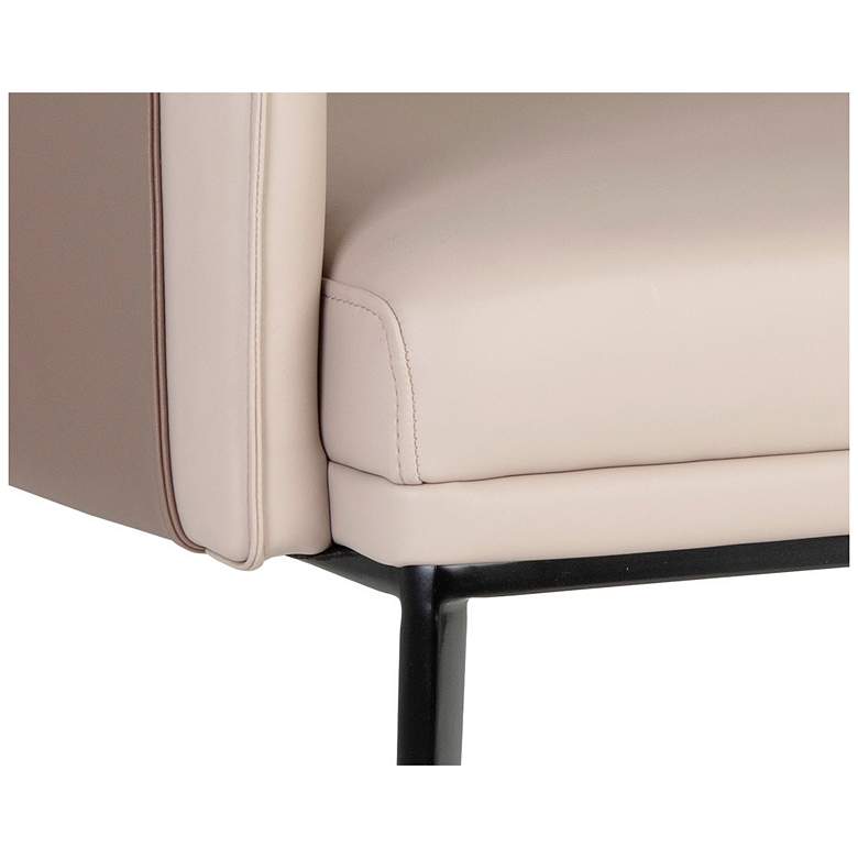 Image 6 Sunpan Carter Lounge Chair Napa Beige and Napa Tan more views