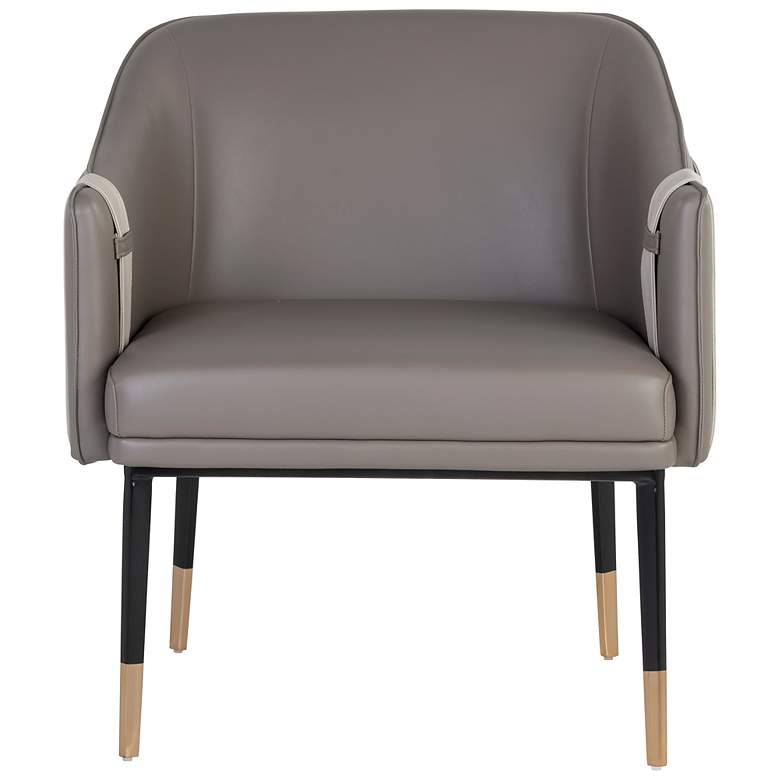Image 3 Sunpan Carter Lounge Chair Napa Taupe and Napa Stone more views