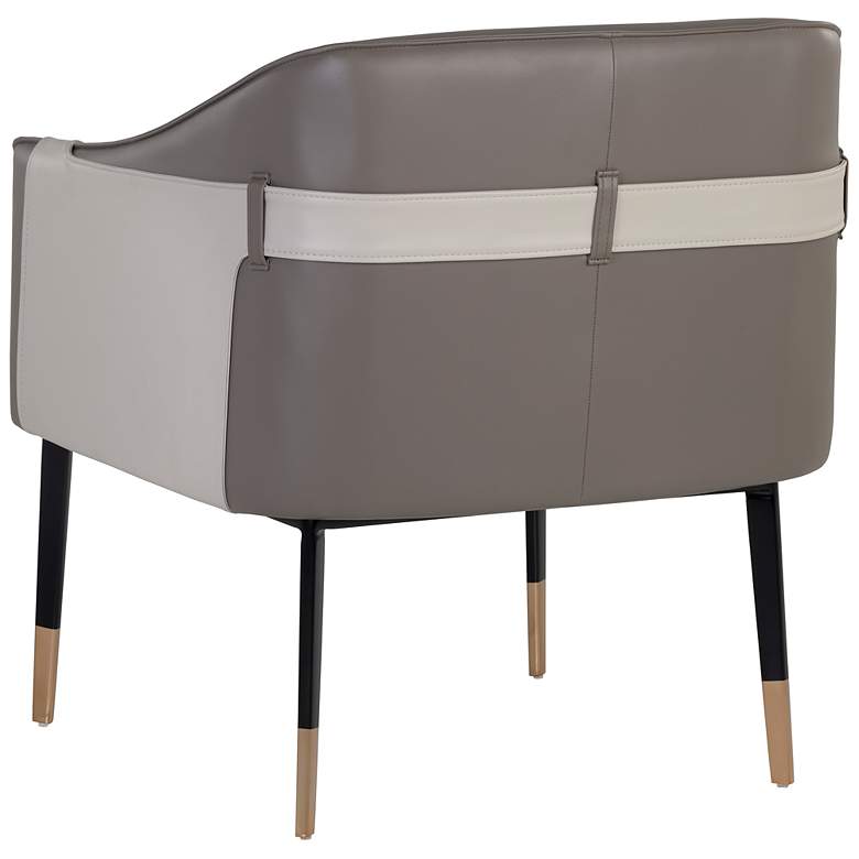 Image 5 Sunpan Carter Lounge Chair Napa Taupe and Napa Stone more views
