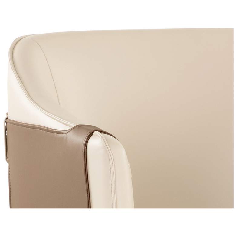 Image 7 Sunpan Carter Office Chair Napa Beige and Napa Tan more views