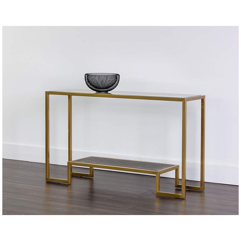 Image 3 Sunpan Carver Console Table more views