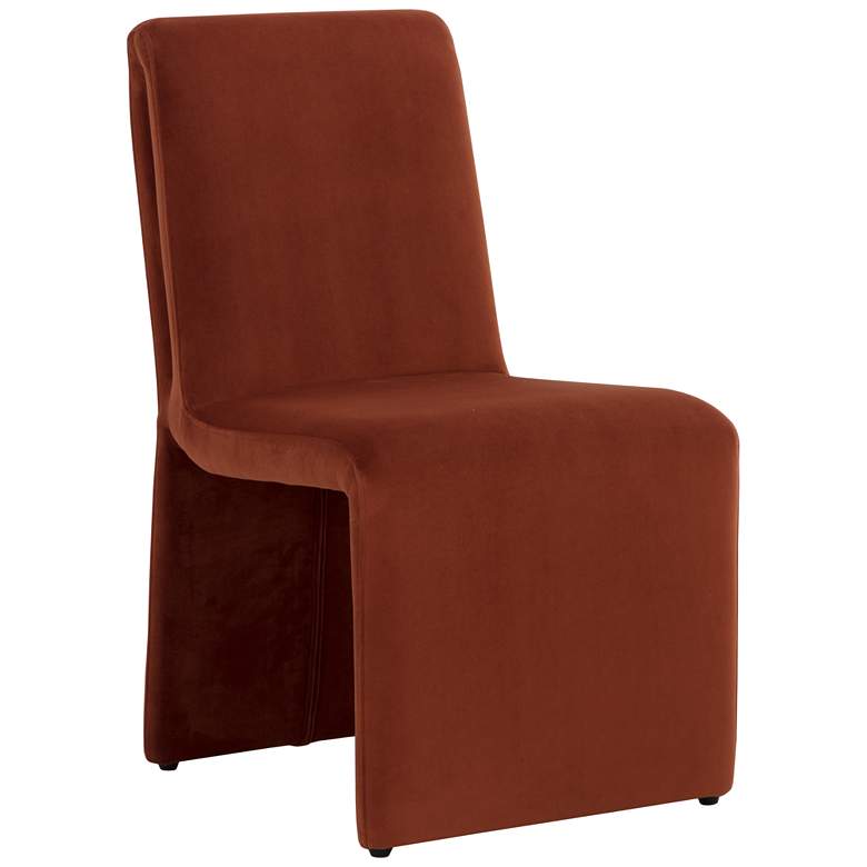 Image 1 Sunpan Cascata Dining Chair Meg Rust