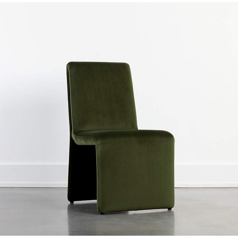 Image 1 Sunpan Cascata Dining Chair Moss Green