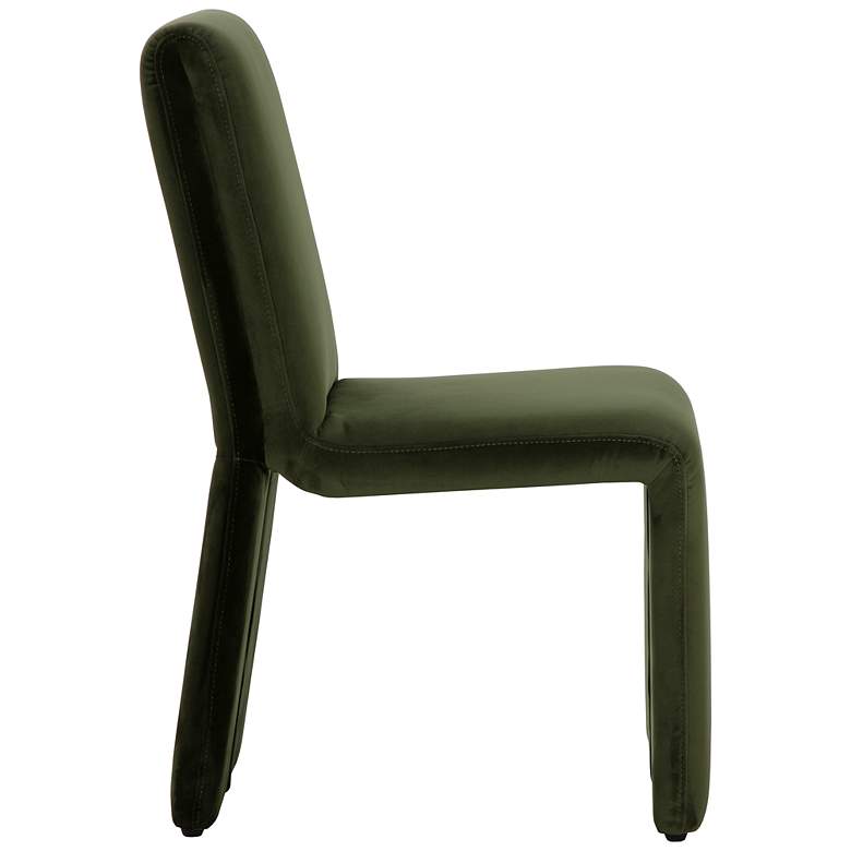 Image 4 Sunpan Cascata Dining Chair Moss Green more views