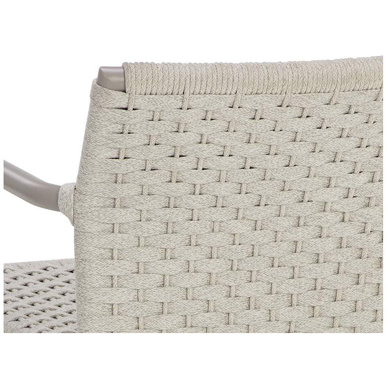 Image 7 Sunpan Casella Stackable Dining Armchair Greige Cream Set of 2 more views