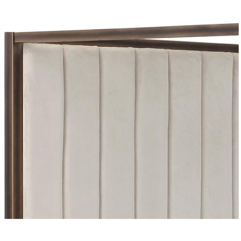 Image 4 Sunpan Casette Canopy Bed King Piccolo Prosecco more views