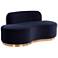 Sunpan Cassey Bench Meg Indigo