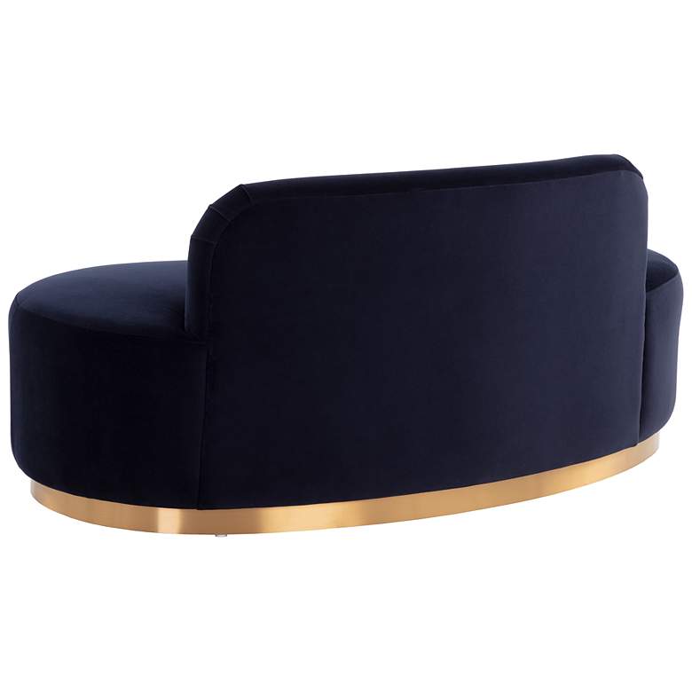 Image 3 Sunpan Cassey Bench Meg Indigo more views