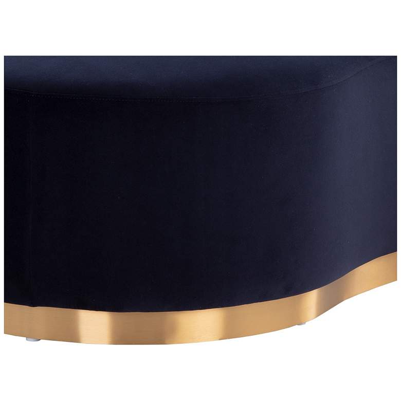 Image 6 Sunpan Cassey Bench Meg Indigo more views