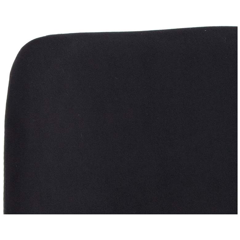 Image 4 Sunpan Cassius Swivel Dining Armchair Abbington Black and Bravo Black more views