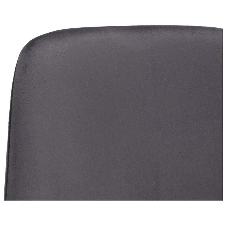 Image 5 Sunpan Cassius Swivel Dining Armchair Slate Tint and Nightfall Black more views