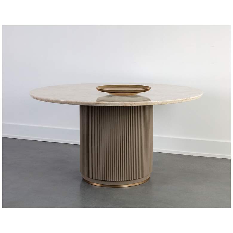 Image 5 Sunpan Cataldi Dining Table 59" more views