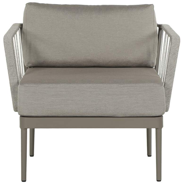 Image 2 Sunpan Catania Armchair Gray Palazzo Taupe more views