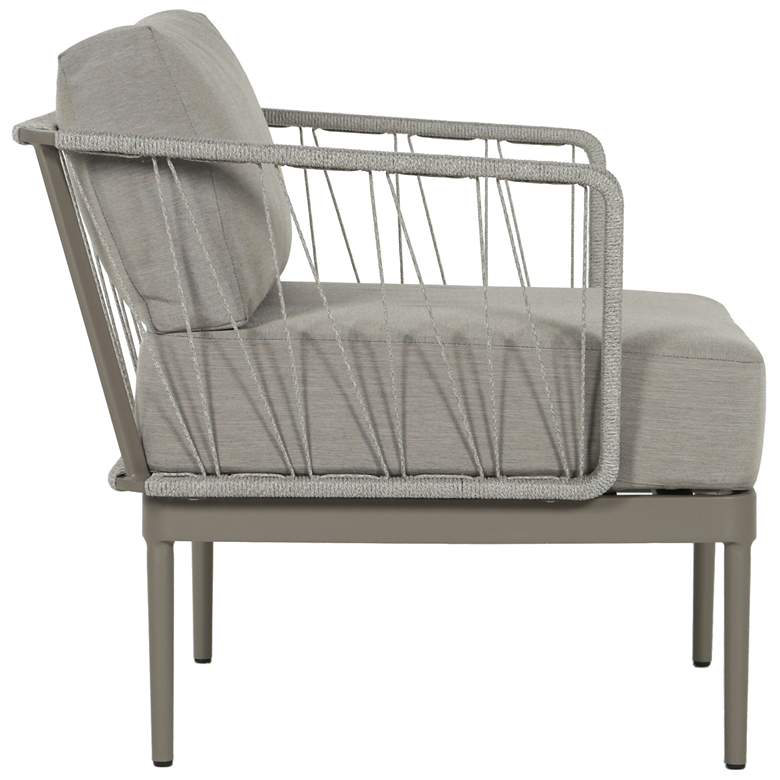 Image 3 Sunpan Catania Armchair Gray Palazzo Taupe more views