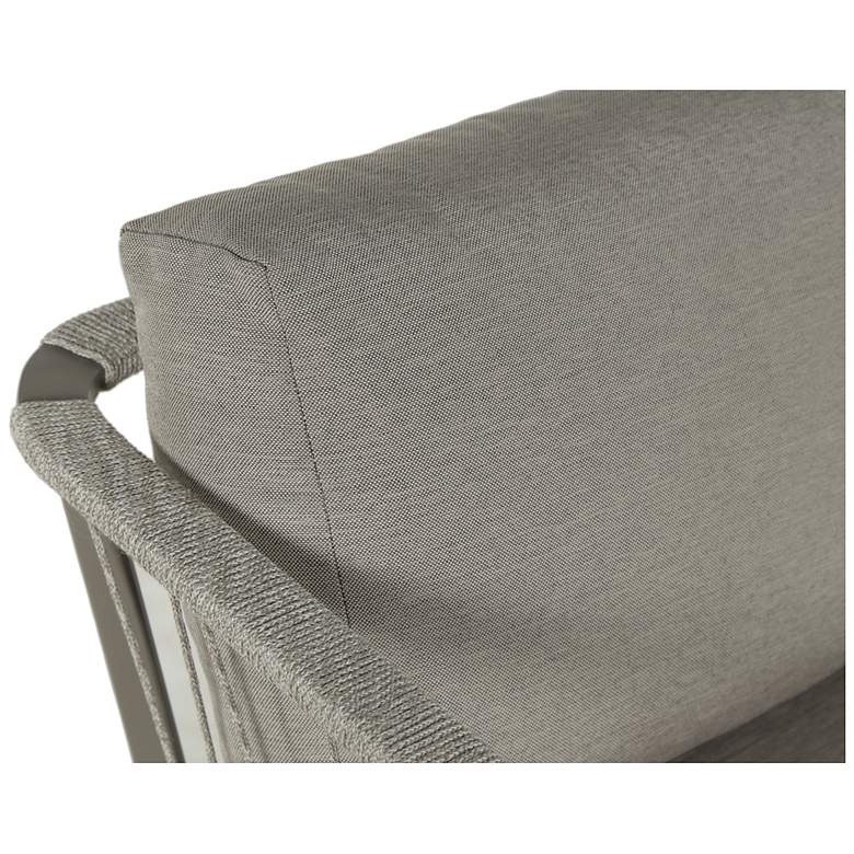 Image 7 Sunpan Catania Armchair Gray Palazzo Taupe more views