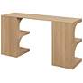 5_Sunpan Catrine Desk Rustic Oak more views