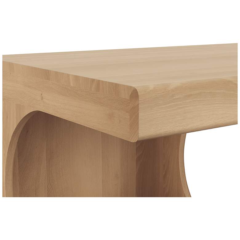 Image 6 Sunpan Catrine Desk Rustic Oak more views