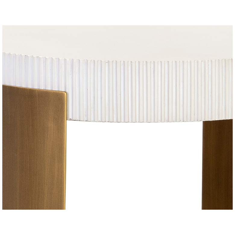 Image 4 Sunpan Cavette End Table more views