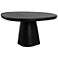 Sunpan Celica Dining Table Black 55"