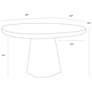 6_Sunpan Celica Dining Table Black 55" more views