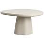 3_Sunpan Celica Dining Table Summer Sand 55" more views