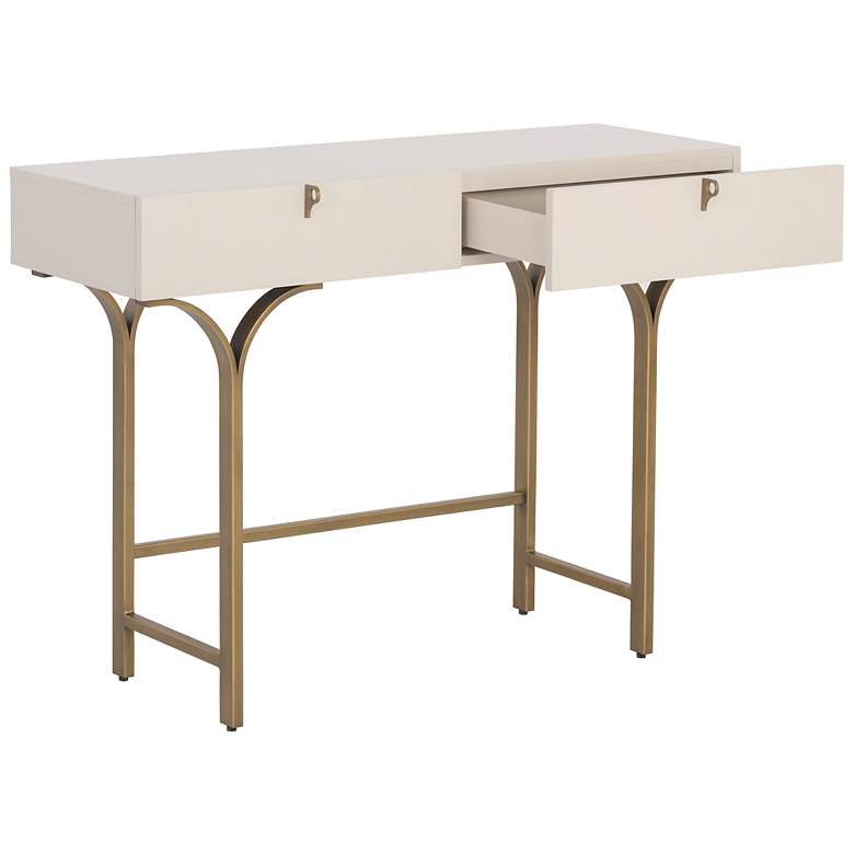 Image 3 Sunpan Celine Console Table Cream more views