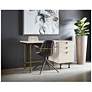 3_Sunpan Celine Desk Cream more views