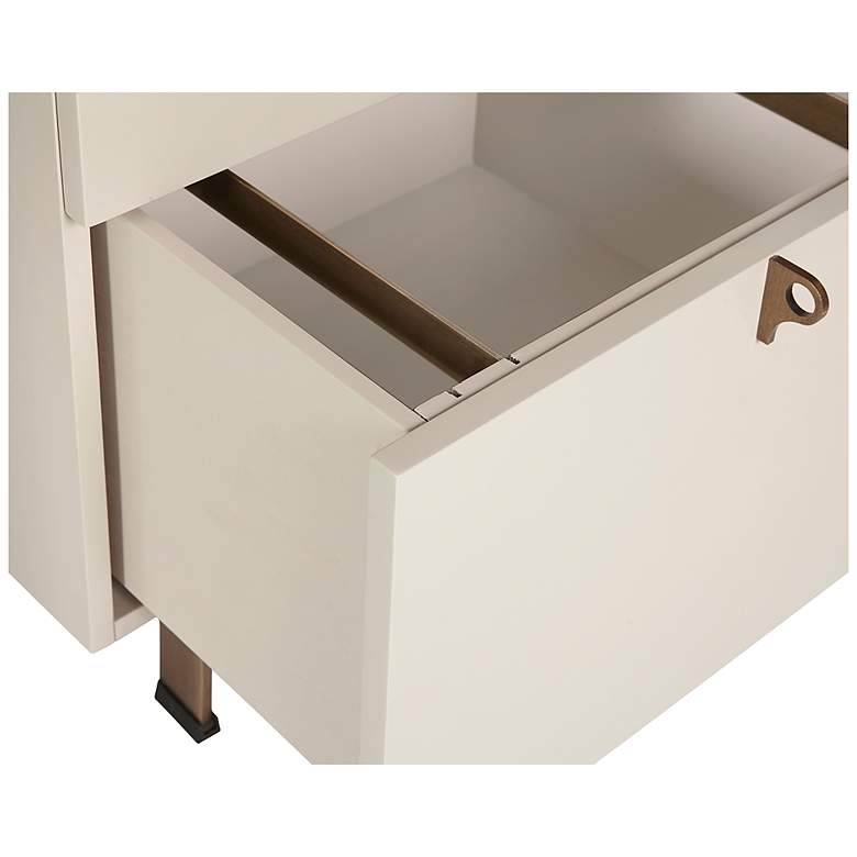Image 4 Sunpan Celine Desk Cream more views