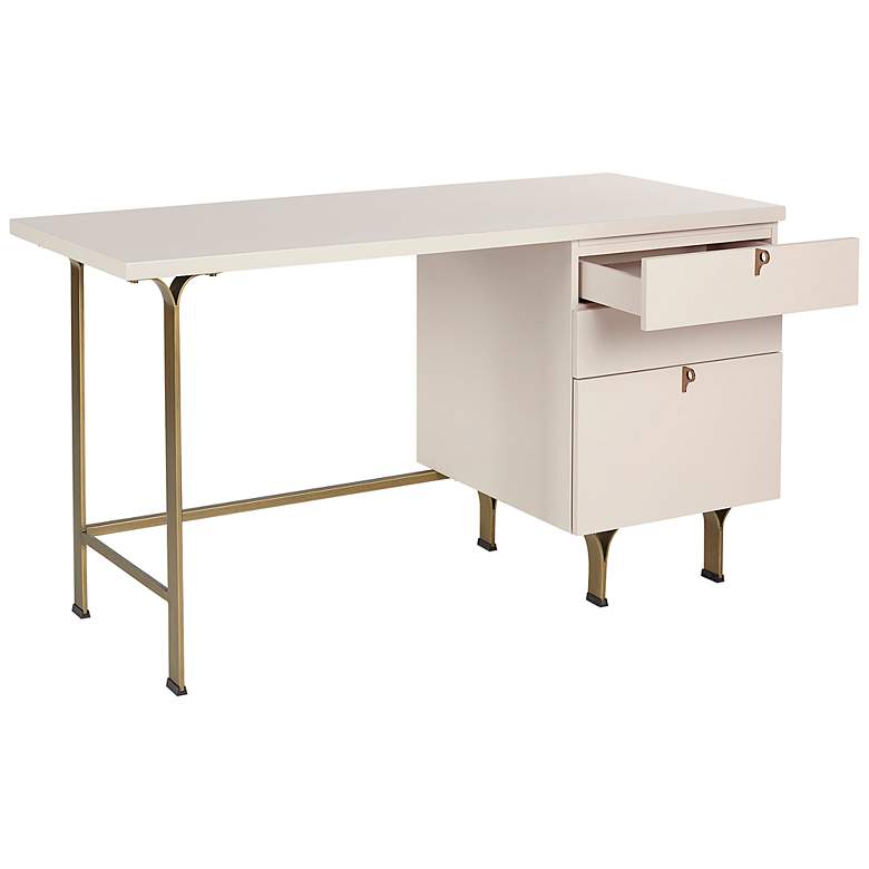 Image 5 Sunpan Celine Desk Cream more views