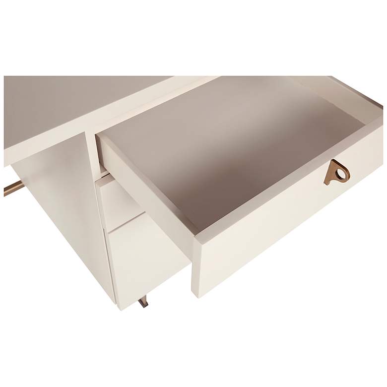 Image 6 Sunpan Celine Desk Cream more views