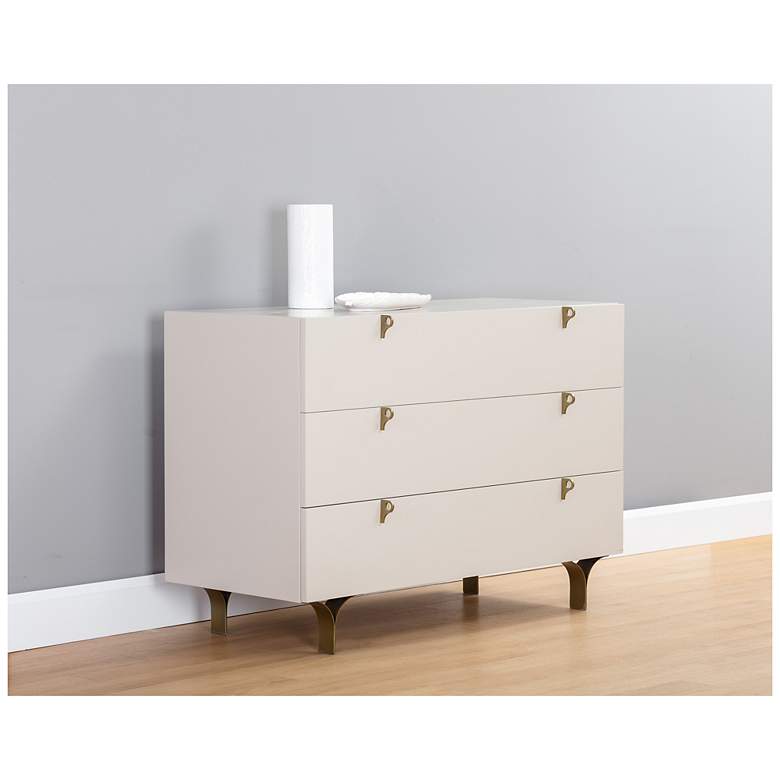 Image 4 Sunpan Celine Dresser Cream more views