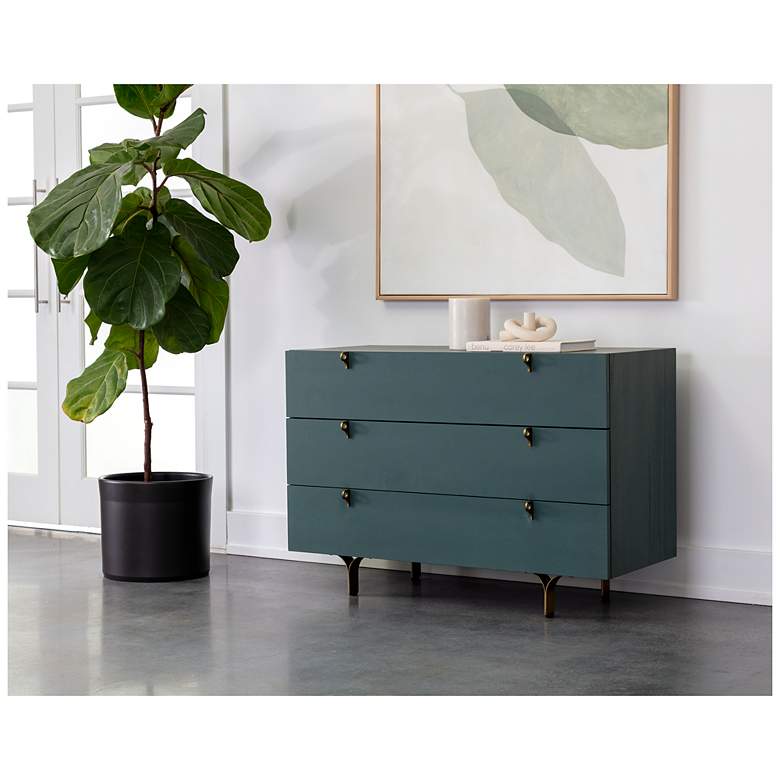 Image 5 Sunpan Celine Dresser Teal more views