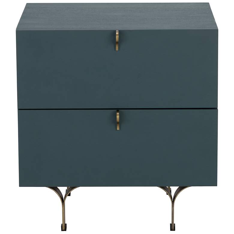 Image 4 Sunpan Celine Nightstand Small Teal more views