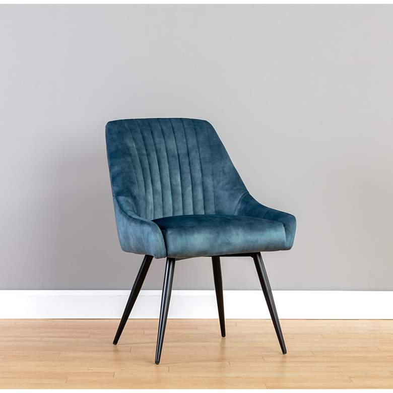 Image 1 Sunpan Chardon Dining Chair Nono Petrol
