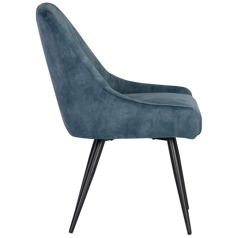 Image 3 Sunpan Chardon Dining Chair Nono Petrol more views