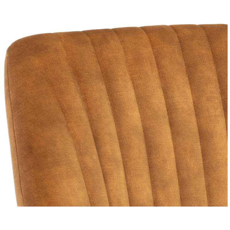 Image 6 Sunpan Chardon Dining Chair Nono Tapenade Gold more views
