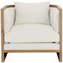 3_Sunpan Chloe Lounge Chair Natural Heather Ivory Tweed more views