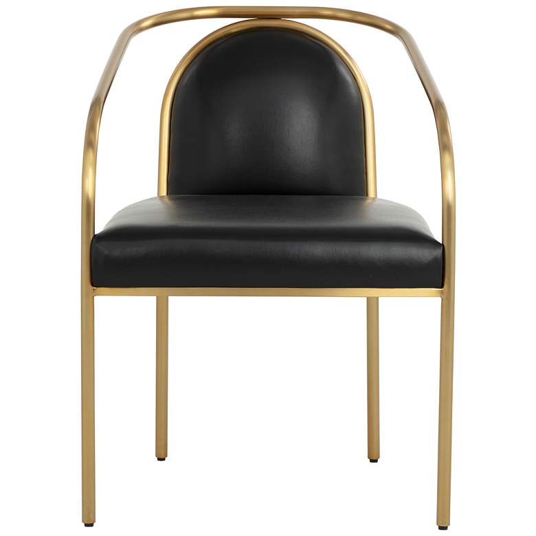 Image 2 Sunpan Cicero Dining Armchair Cantina Black more views
