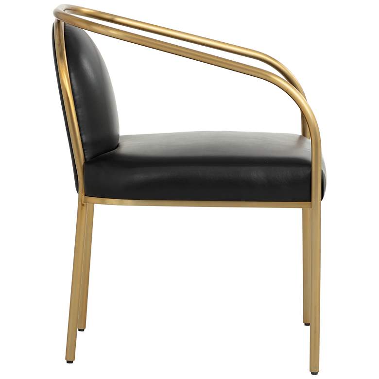 Image 3 Sunpan Cicero Dining Armchair Cantina Black more views