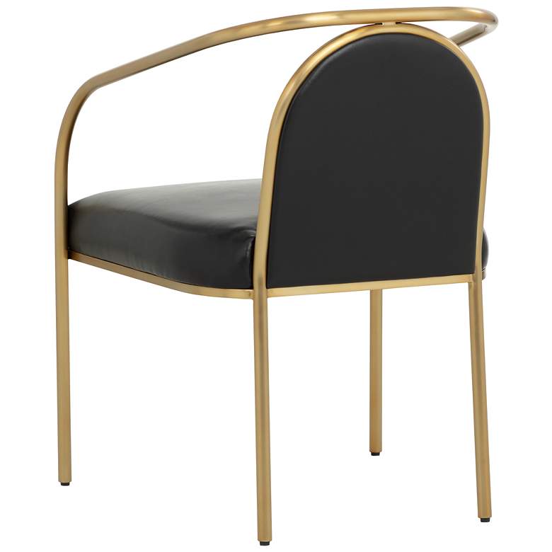 Image 4 Sunpan Cicero Dining Armchair Cantina Black more views