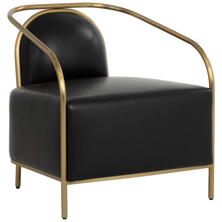 Image 1 Sunpan Cicero Lounge Chair Cantina Black